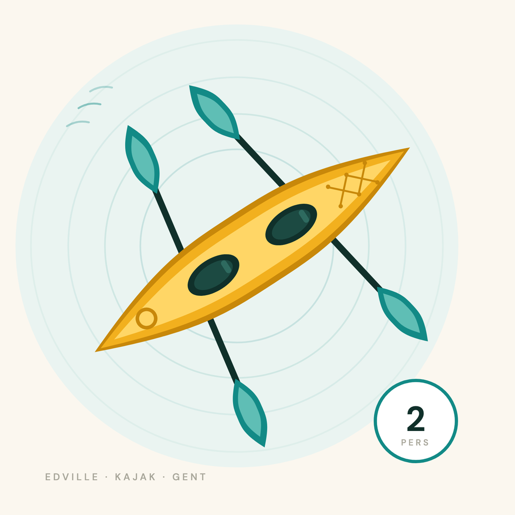 Kayak for 2 people